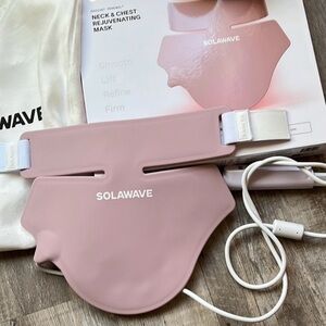 Solawave neck and chest rejuvenating mask